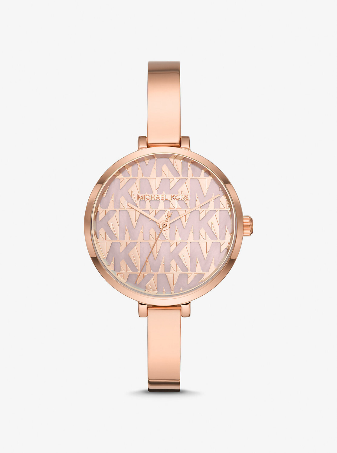 

Часы Naia с логотипом оттенка розового золота Michael Kors, розовый