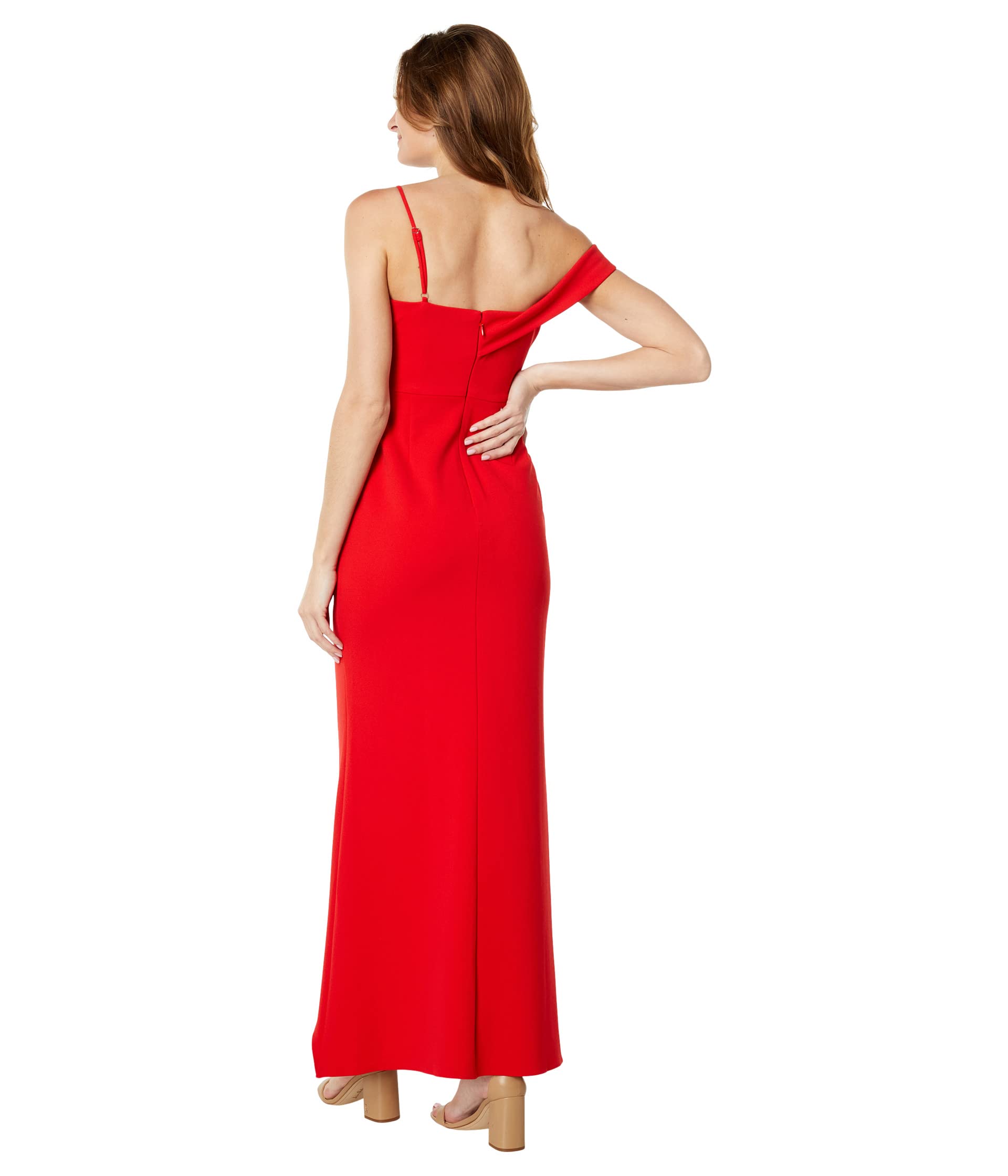 BCBGMAXAZRIA Off the Shoulder Gown