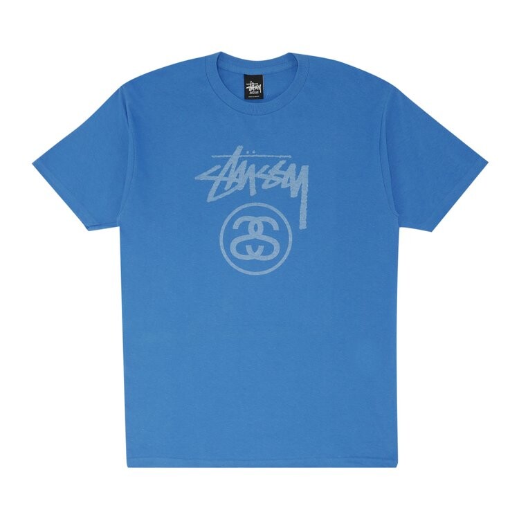 

Футболка Stussy Stock Tone Logo 'Tone Blue', синий