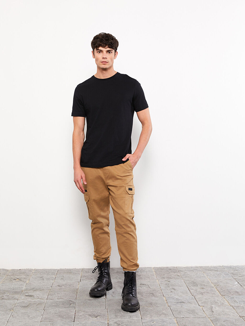 

Мужские брюки-джоггеры стандартной посадки LCW Casual, Коричневый
