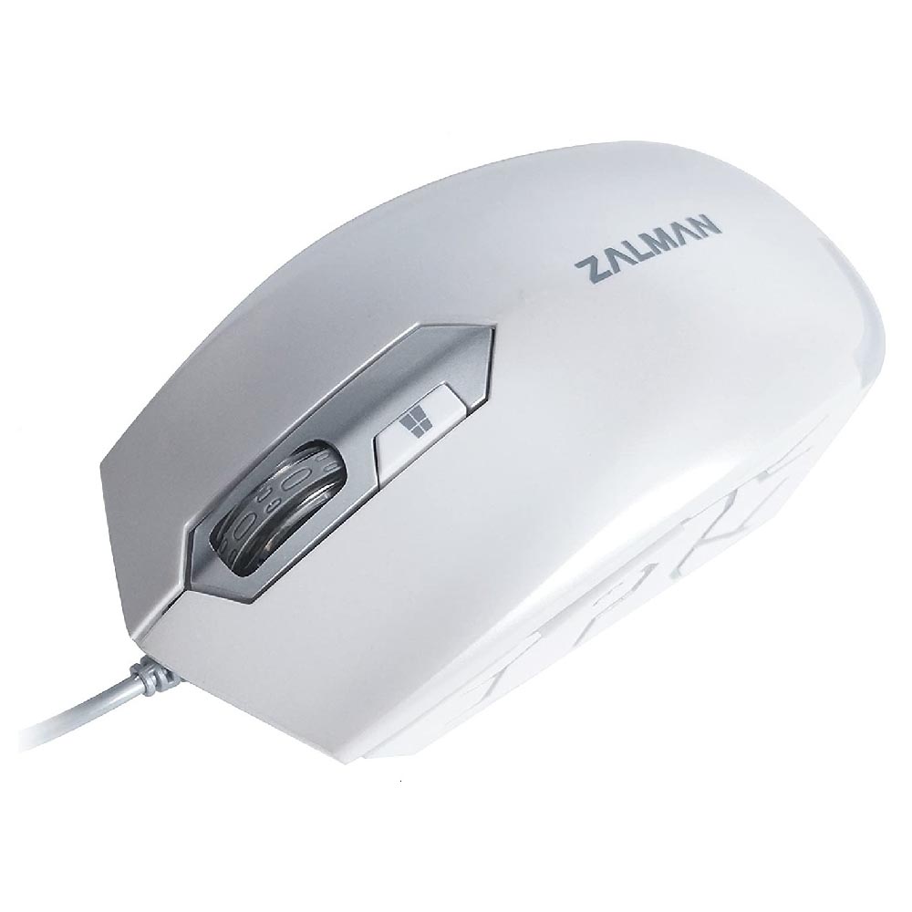 цена Мышь Zalman ZM-M130C, белый