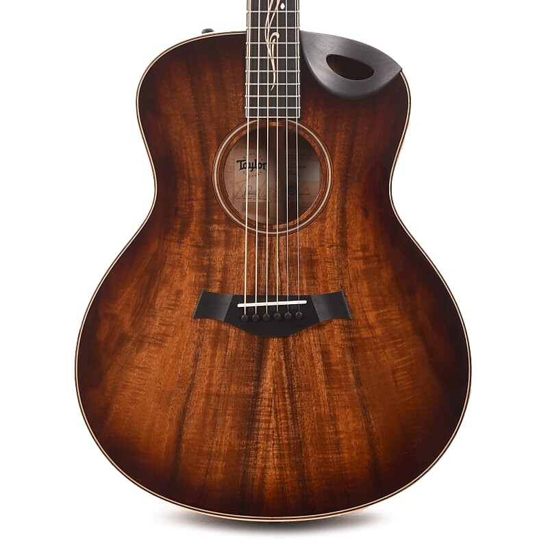 

Taylor K26ce Grand Symphony Koa Shaded Edgeburst ES2 с вырезом Soundport (серийный номер 1211032046)