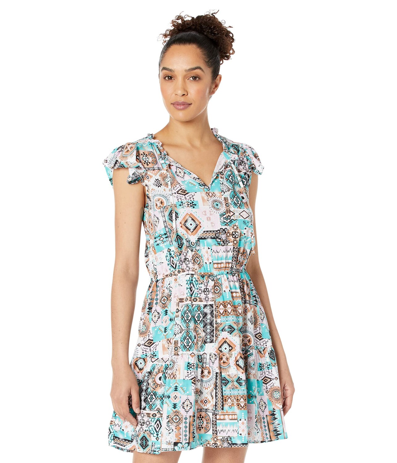 

Платье Wrangler, Retro Ruffle Sleeve Dress