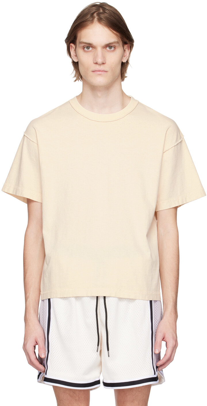 

Вывернутая футболка Off-White John Elliott, Белый