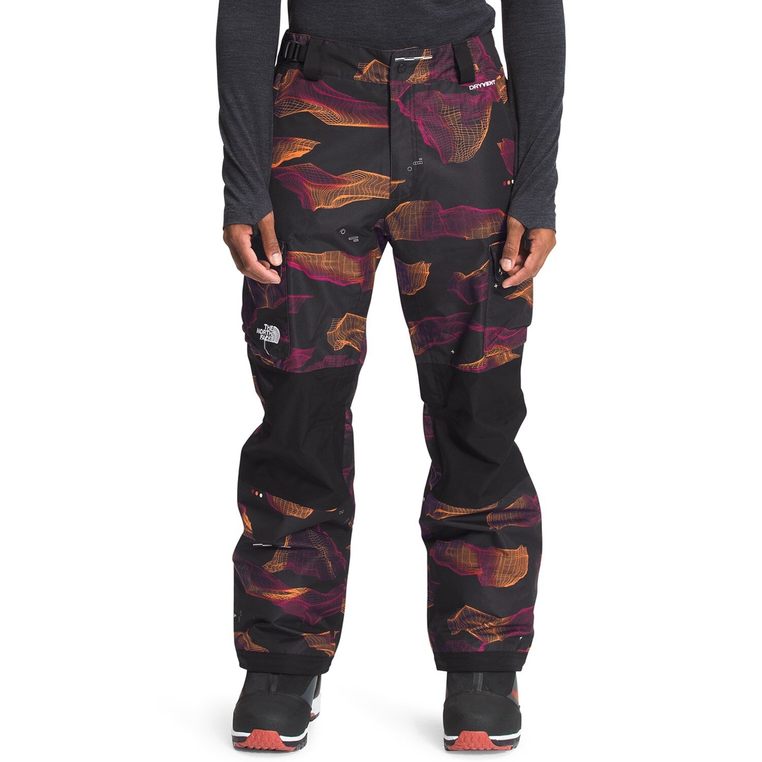 

Брюки - Карго длинные The North Face Slashback, черный
