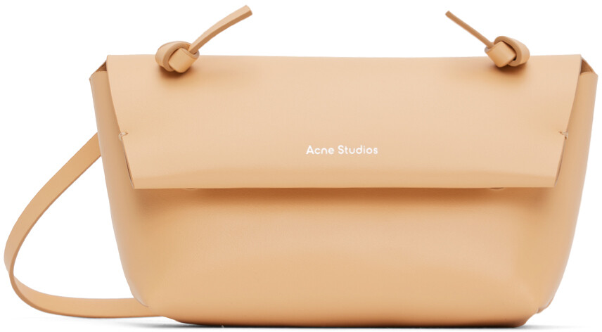 

Бежевая мини-сумка через плечо Acne Studios