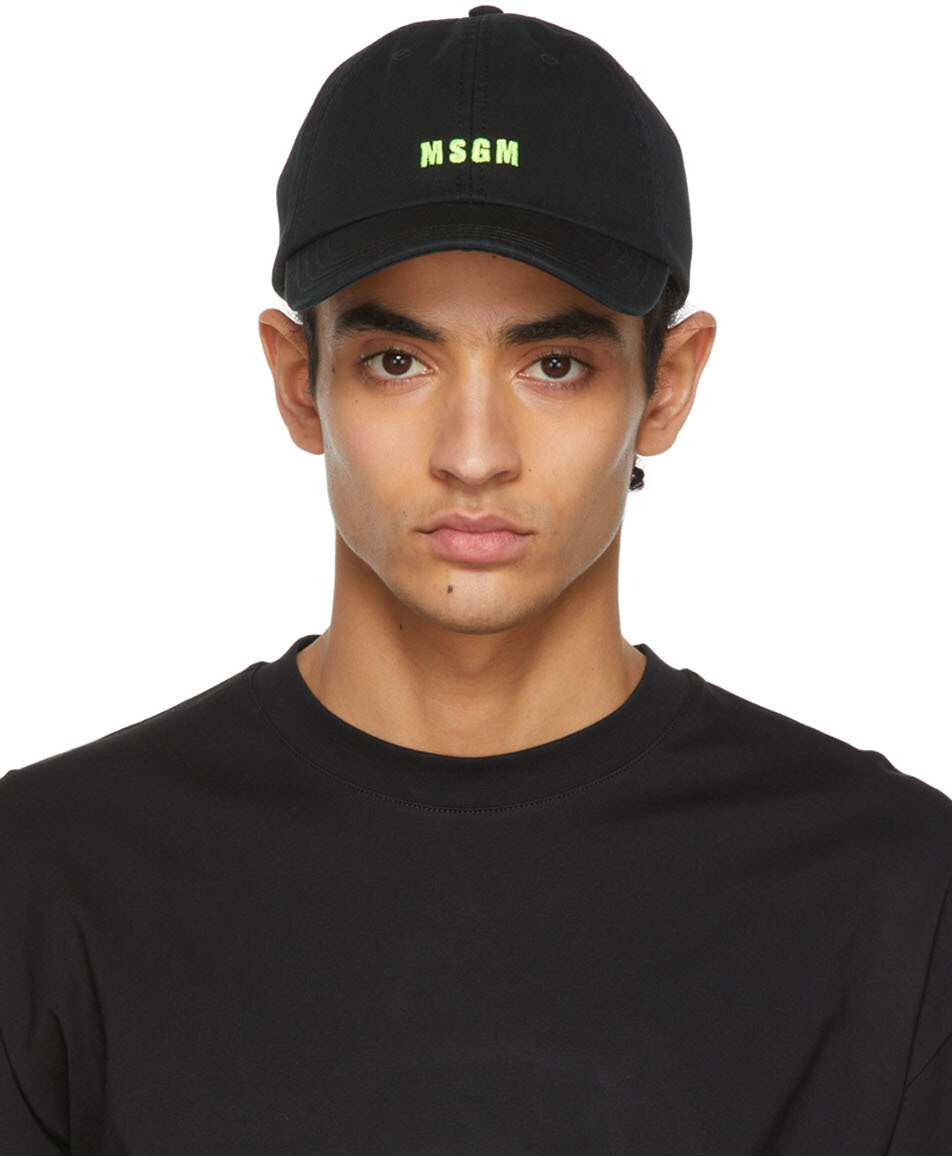 

Черная бейсболка MSGM