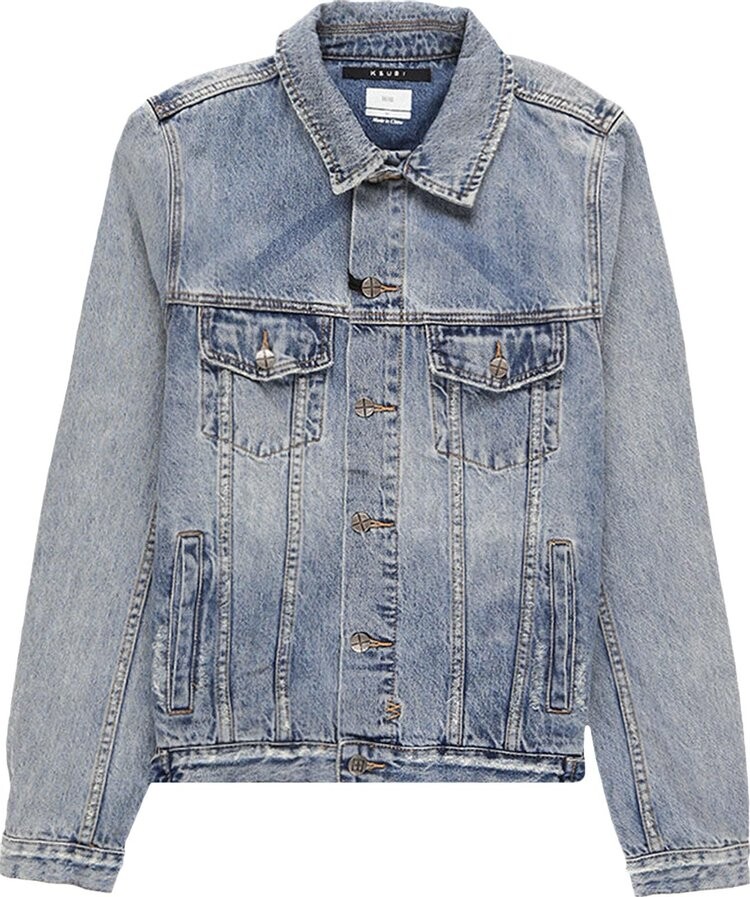 

Куртка Ksubi Classic Jacket 'Jinx Pay Up', синий