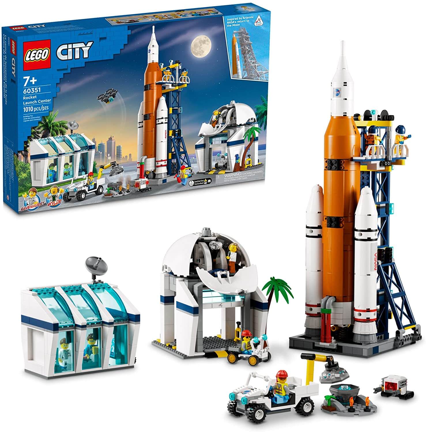 цена Конструктор LEGO City Space Port 60351 Космодром