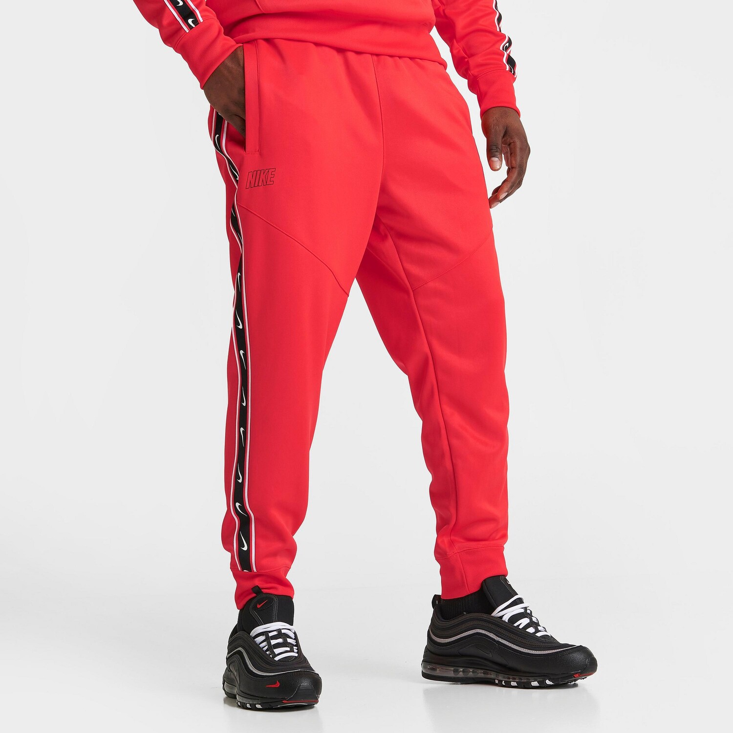 

Мужские брюки-джоггеры Nike Sportswear Repeat Knit, красный