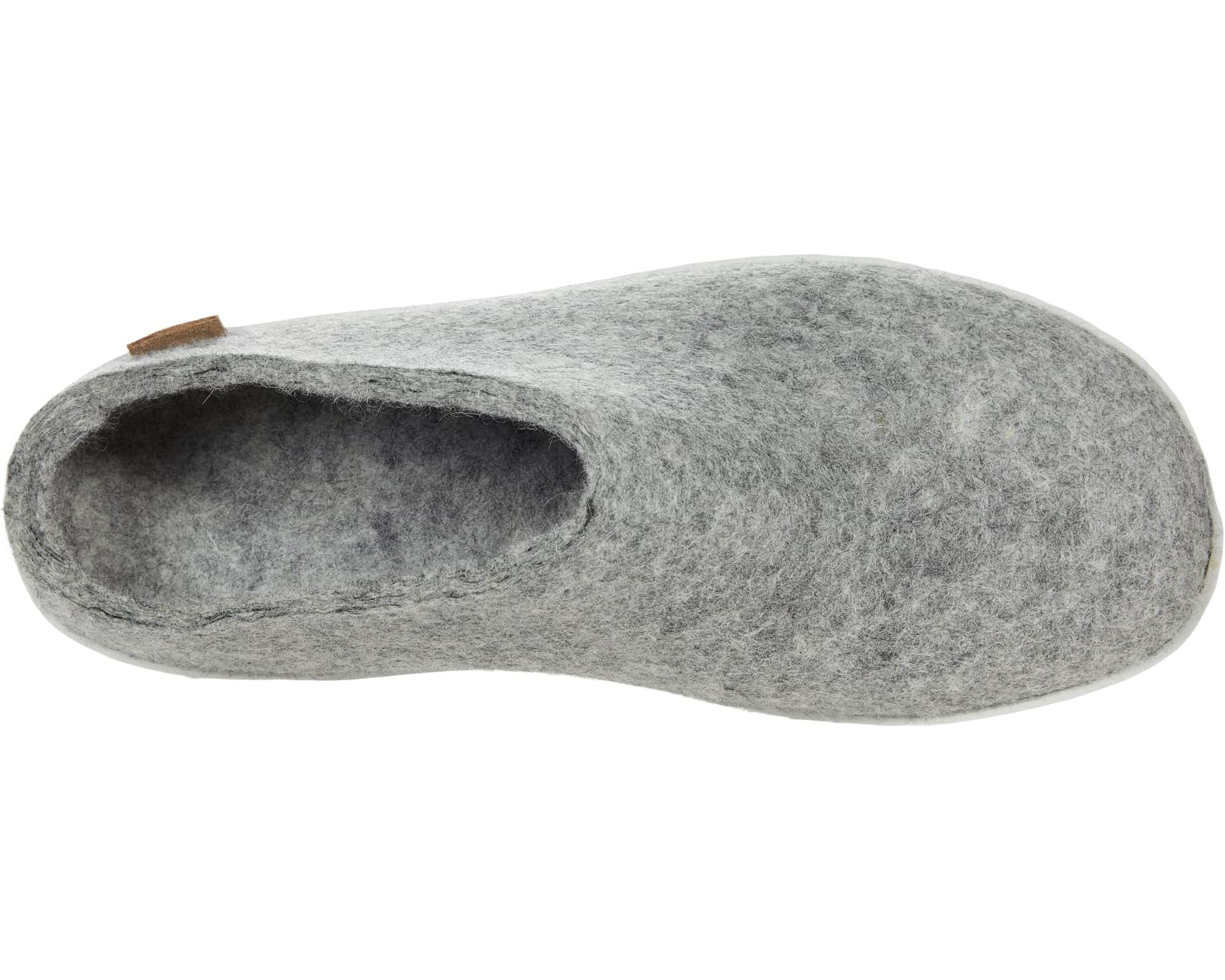 цена Слипперы Wool Slip-On Rubber Outsole Glerups, серый