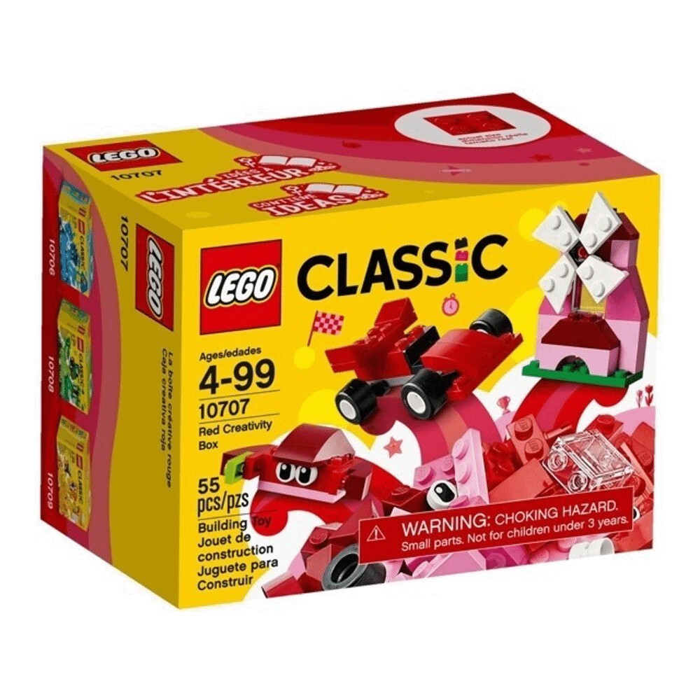 Конструктор LEGO Classic 10707 Красный набор для творчества