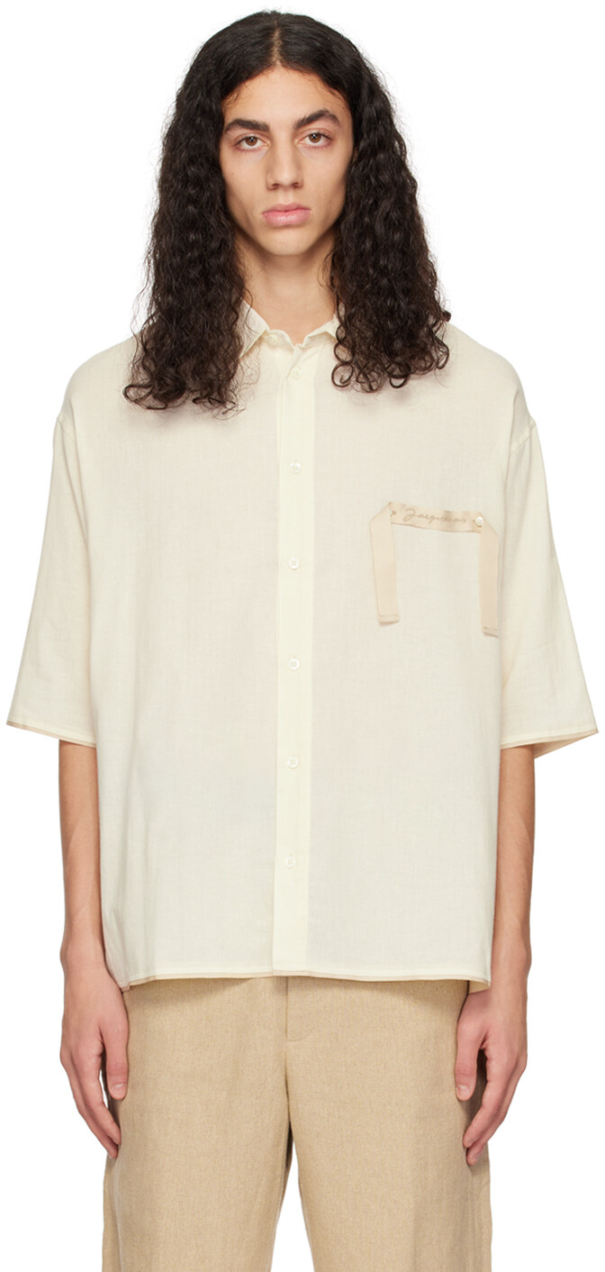 

Рубашка Off-White Le Papier 'La Chemise Cabri' Jacquemus