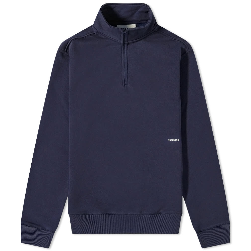 

Толстовка Soulland Ken Half Zip Sweat