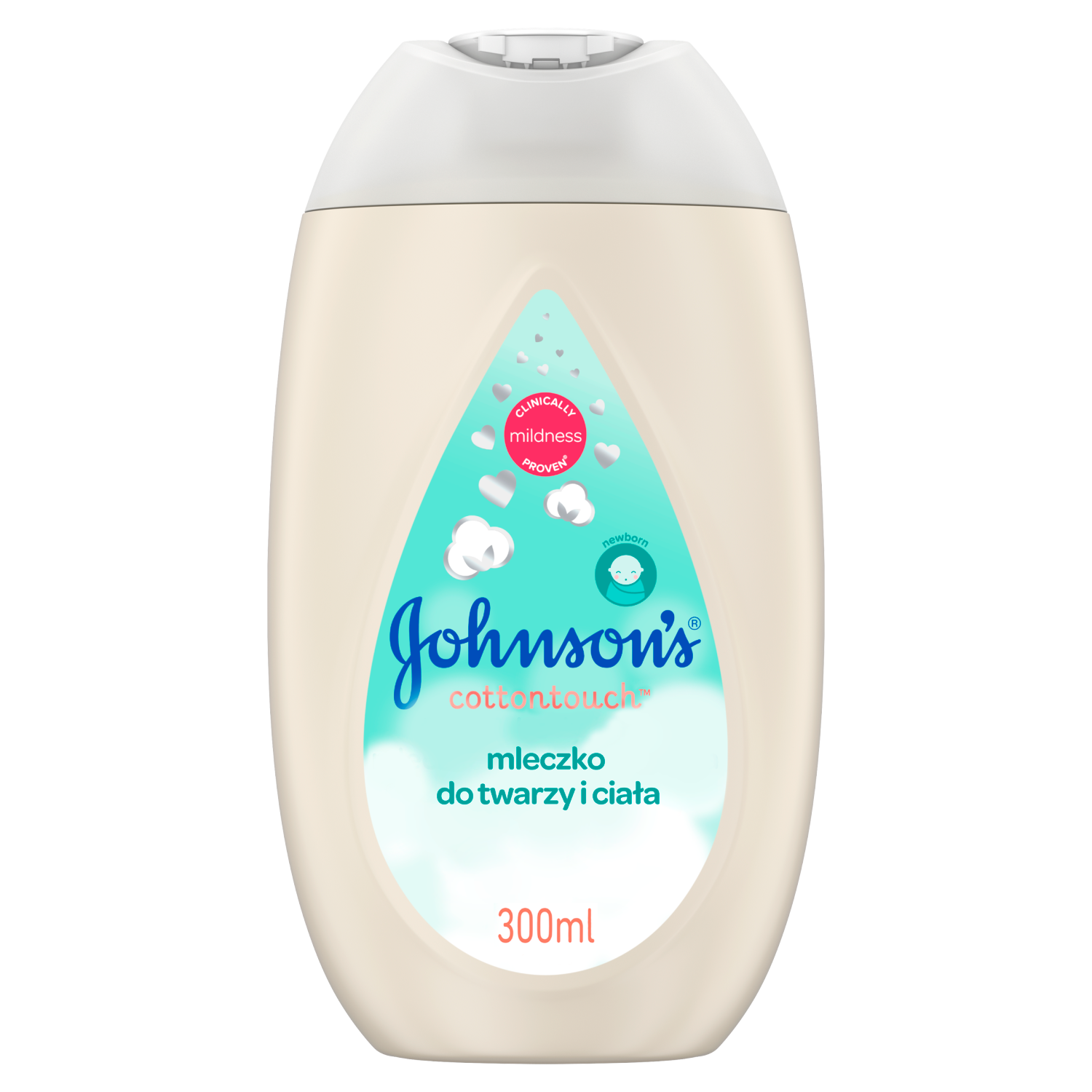 цена Johnson's Cottontouch молочко для тела, 300 мл