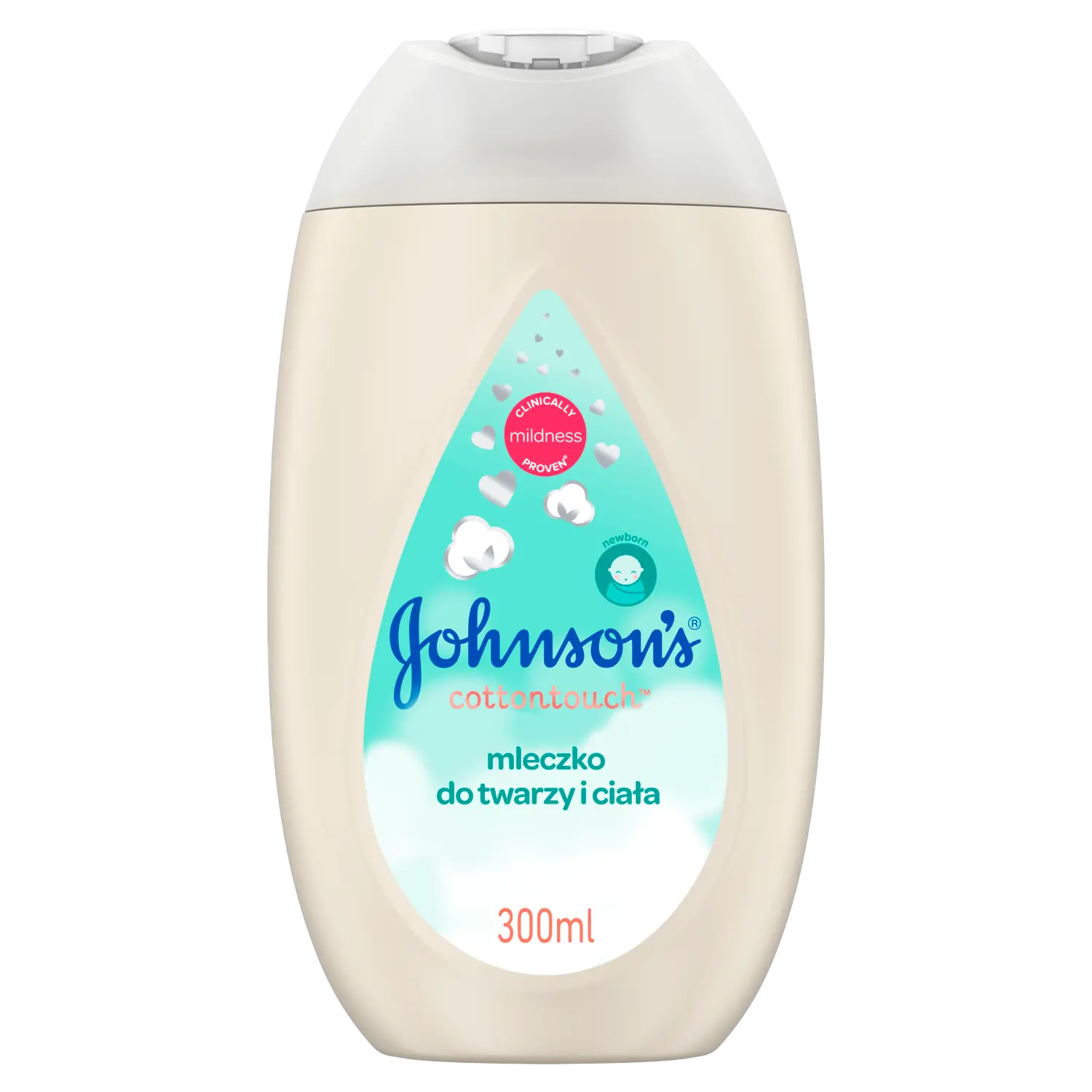 цена Johnson's Cottontouch молочко для тела, 300 мл