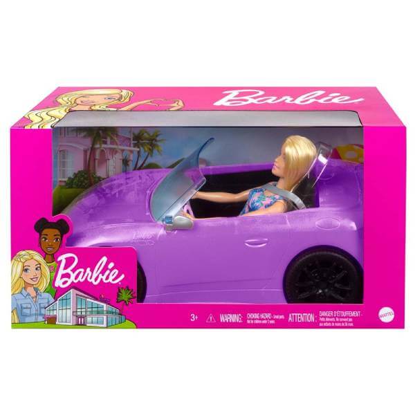 Convertible glam sales barbie