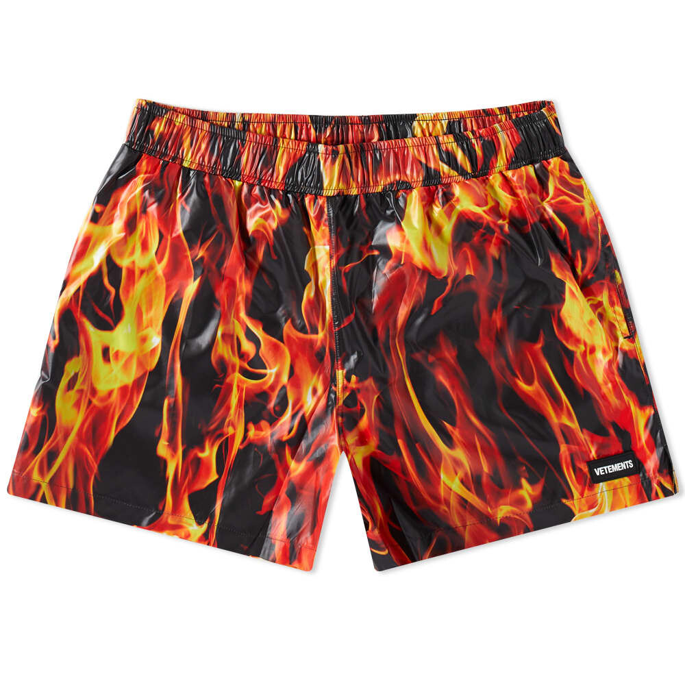 

Шорты для плавания ETEMENTS Fire Vetements