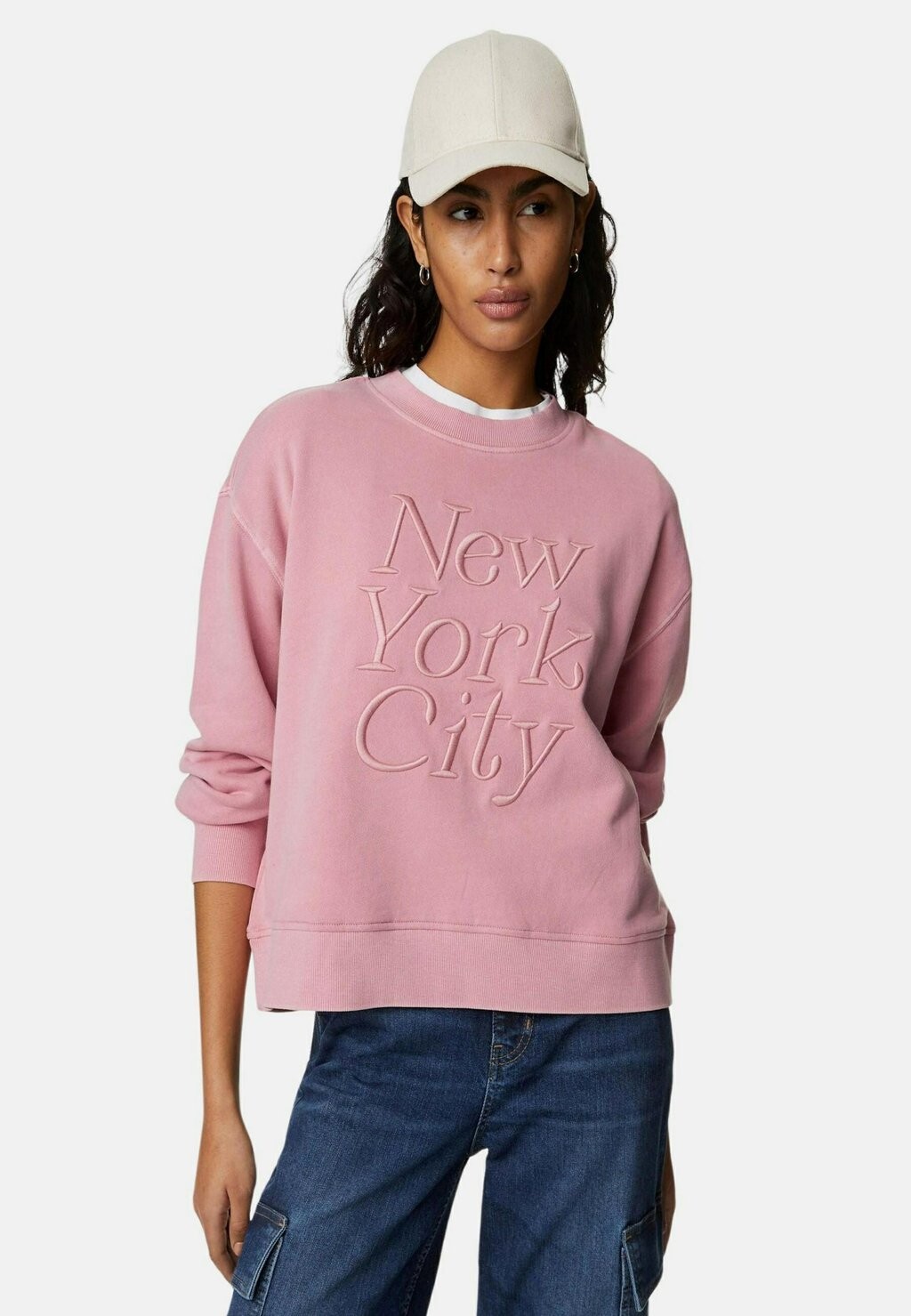 

Толстовка SLOGAN Marks & Spencer, цвет pink