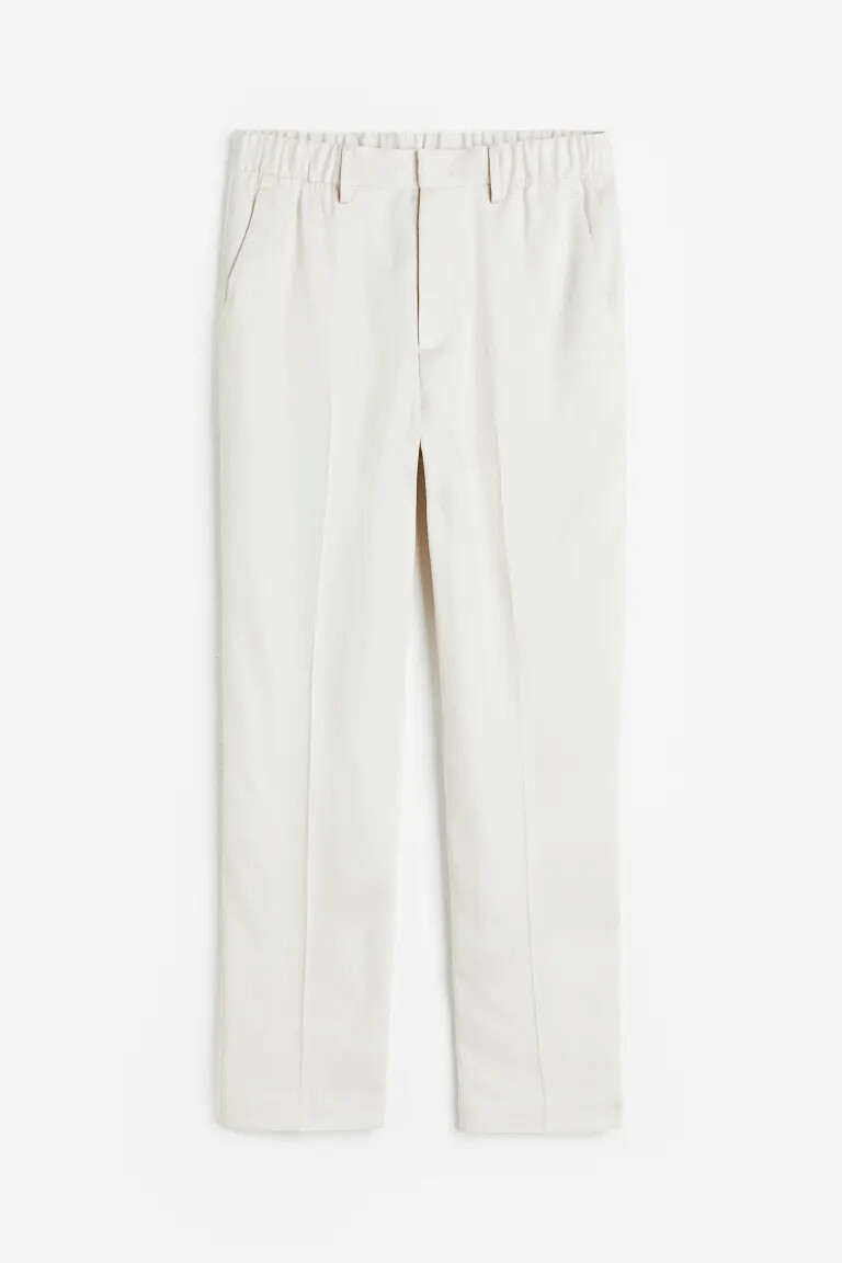 

Брюки классические H&M Regular Fit Lyocell, светло-бежевый