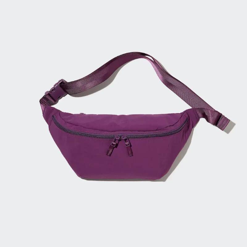 

Мини-сумка Uniqlo Nylon Crossbody Bag, пурпурный