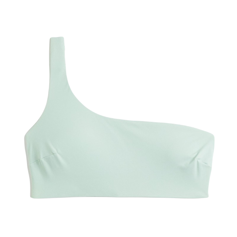 Лиф H&M One-Shoulder Bikini Top, мятный