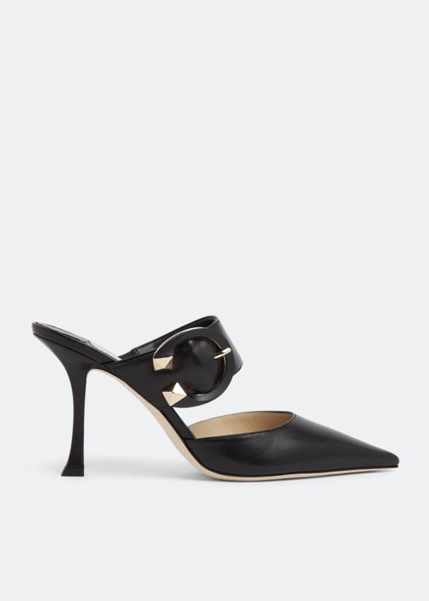 

Мюли JIMMY CHOO Magie 90 mules, черный