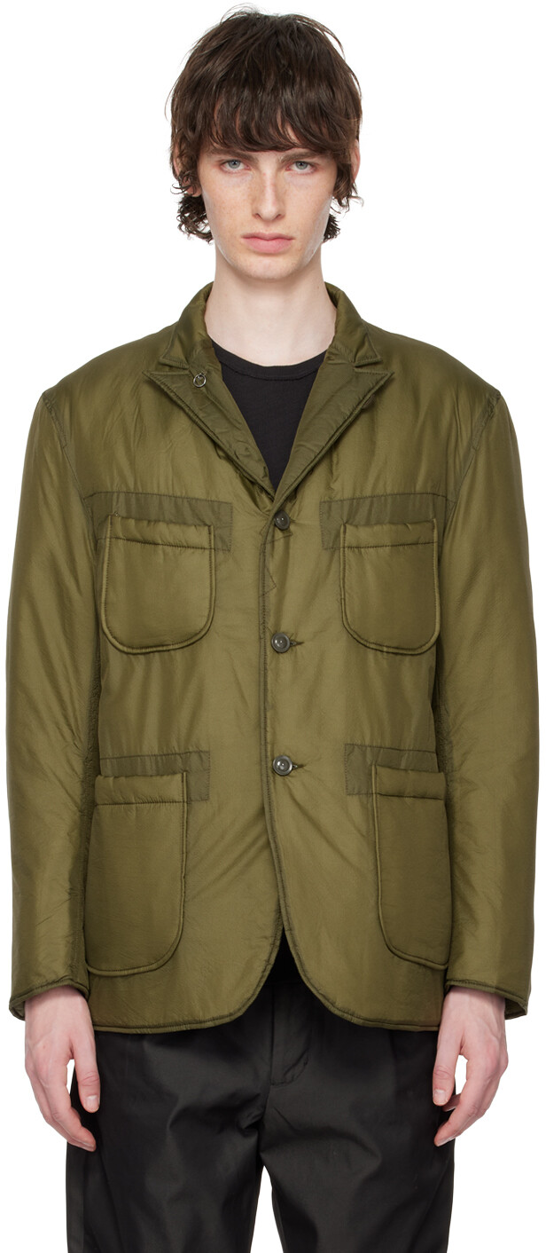 

Эксклюзивная зеленая куртка SSENSE Engineered Garments, Зеленый