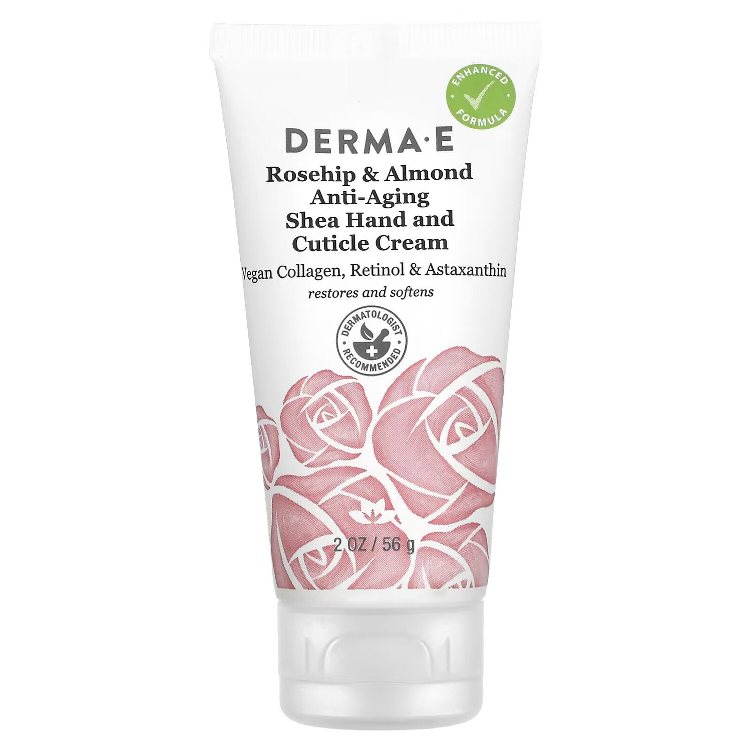 

DERMA E, Защитный крем для рук и кутикулы, шиповник и миндаль, 56 г (2 унции)