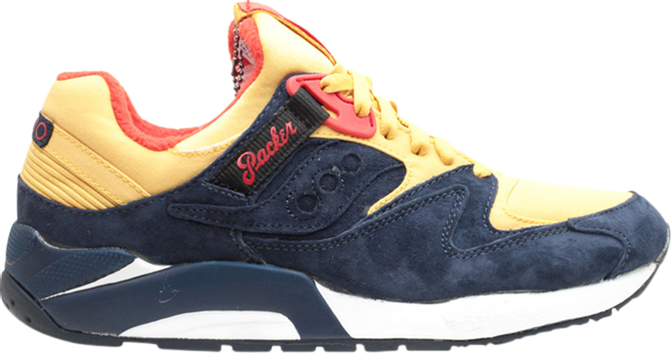 Кроссовки Saucony Packer Shoes x Just Blaze x Grid 9000 Snow Beach, синий