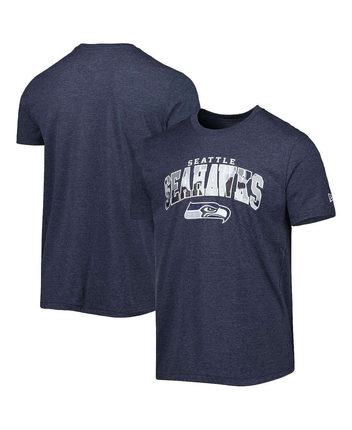 

Мужская футболка college navy seattle seahawks training collection New Era, синий