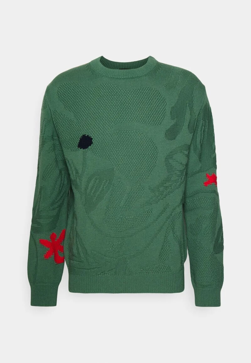

Свитер PS Paul Smith Crew Neck, зеленый