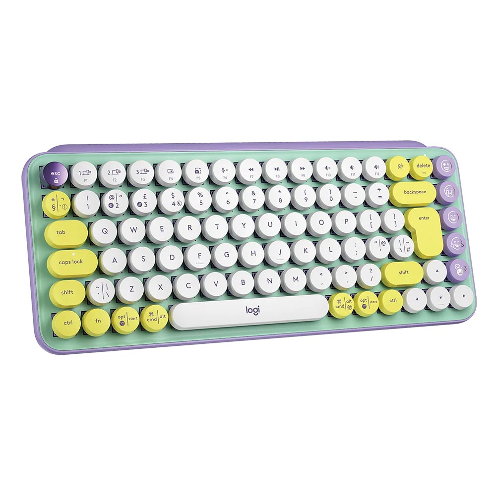 Клавиатура Logitech POP Keys, International English раскладка, мятный