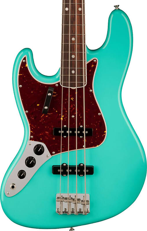 

Fender American Vintage II 1966 Left-handed Jazz Bass - Seafoam Green 0190180849