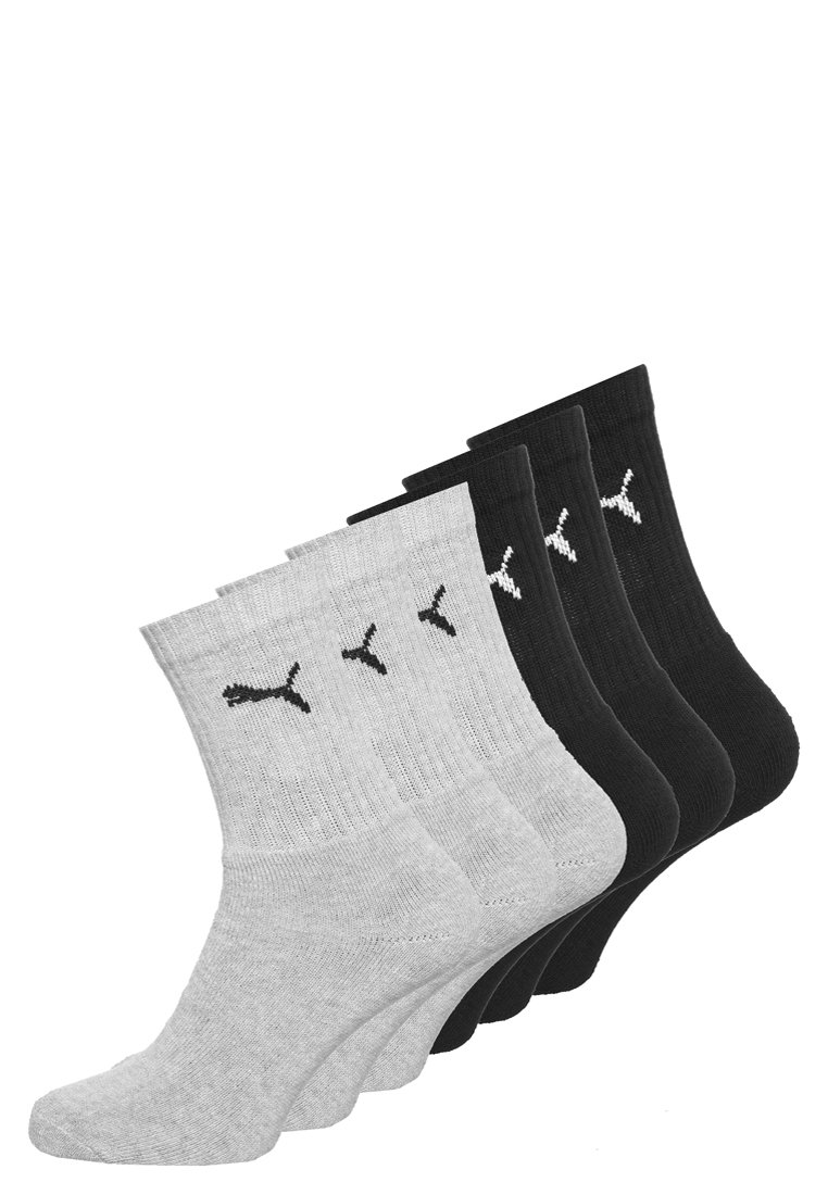 Спортивные носки 6 PACK Puma, цвет black/grey