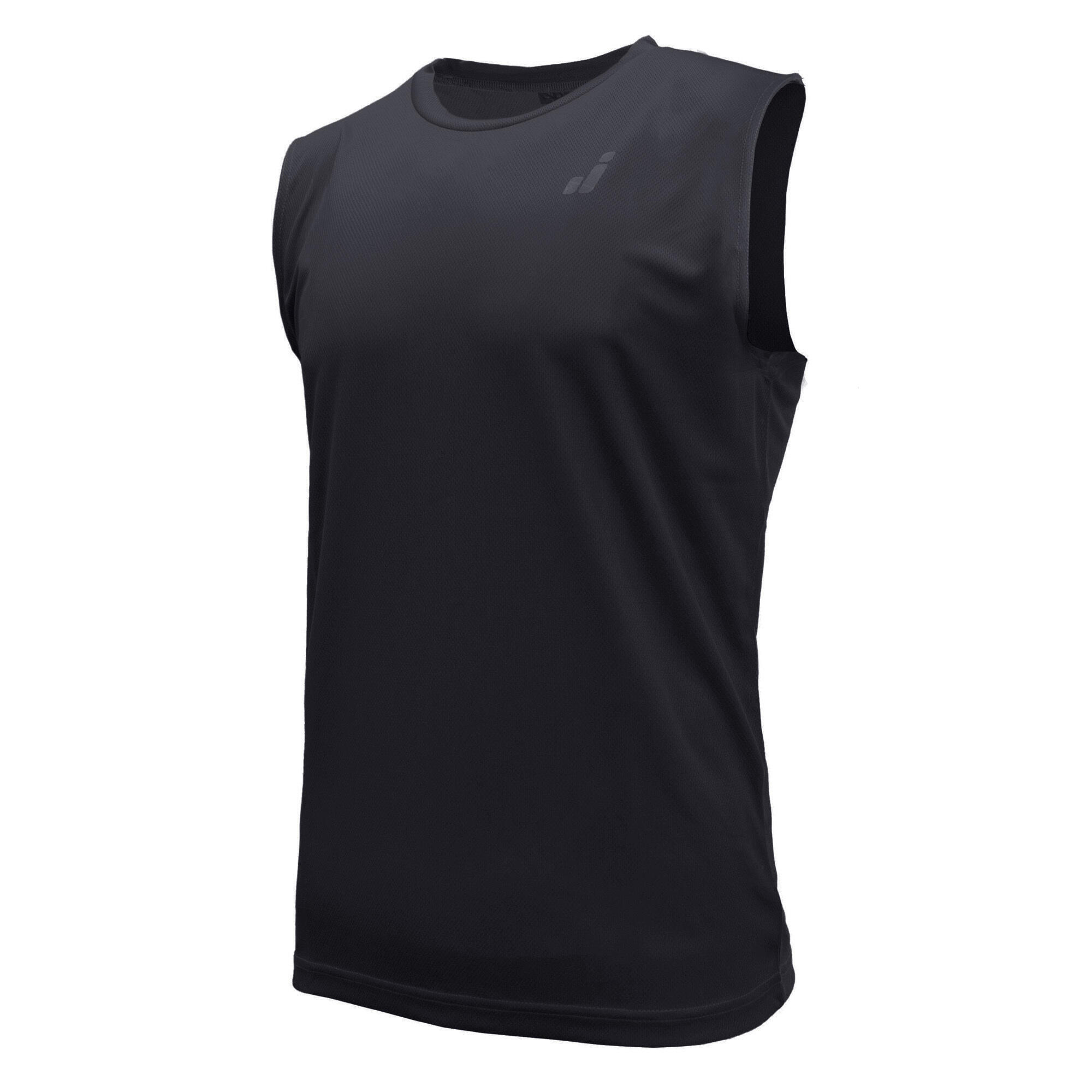 Спортивная рубашка Shock TIR Fitness/Gym Men Breathable JOLUVI, черный