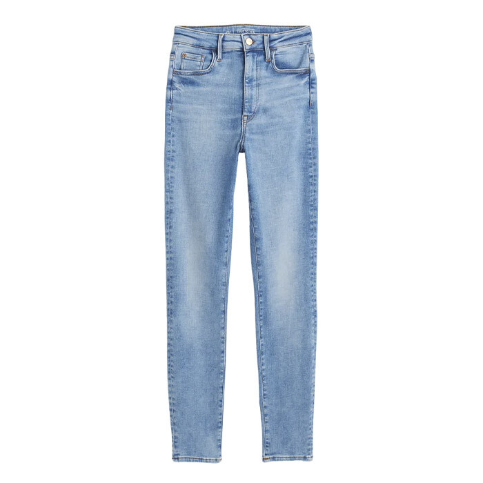 

Джинсы H&M True To You Skinny High, светло-синий
