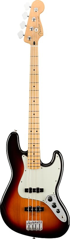 

Fender Player Jazz Bass 3 цвета Sunburst с кленовой накладкой