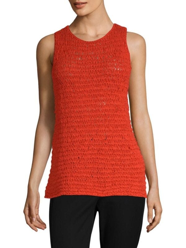 

Топ без Рукавов Donna Karan, terracotta