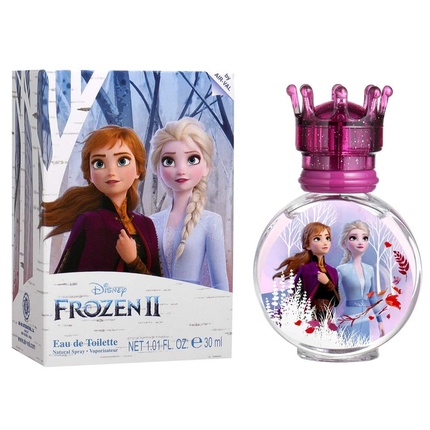 цена Air-Val International Детская парфюмерная туалетная вода Frozen II с Анной и Эльзой 30мл