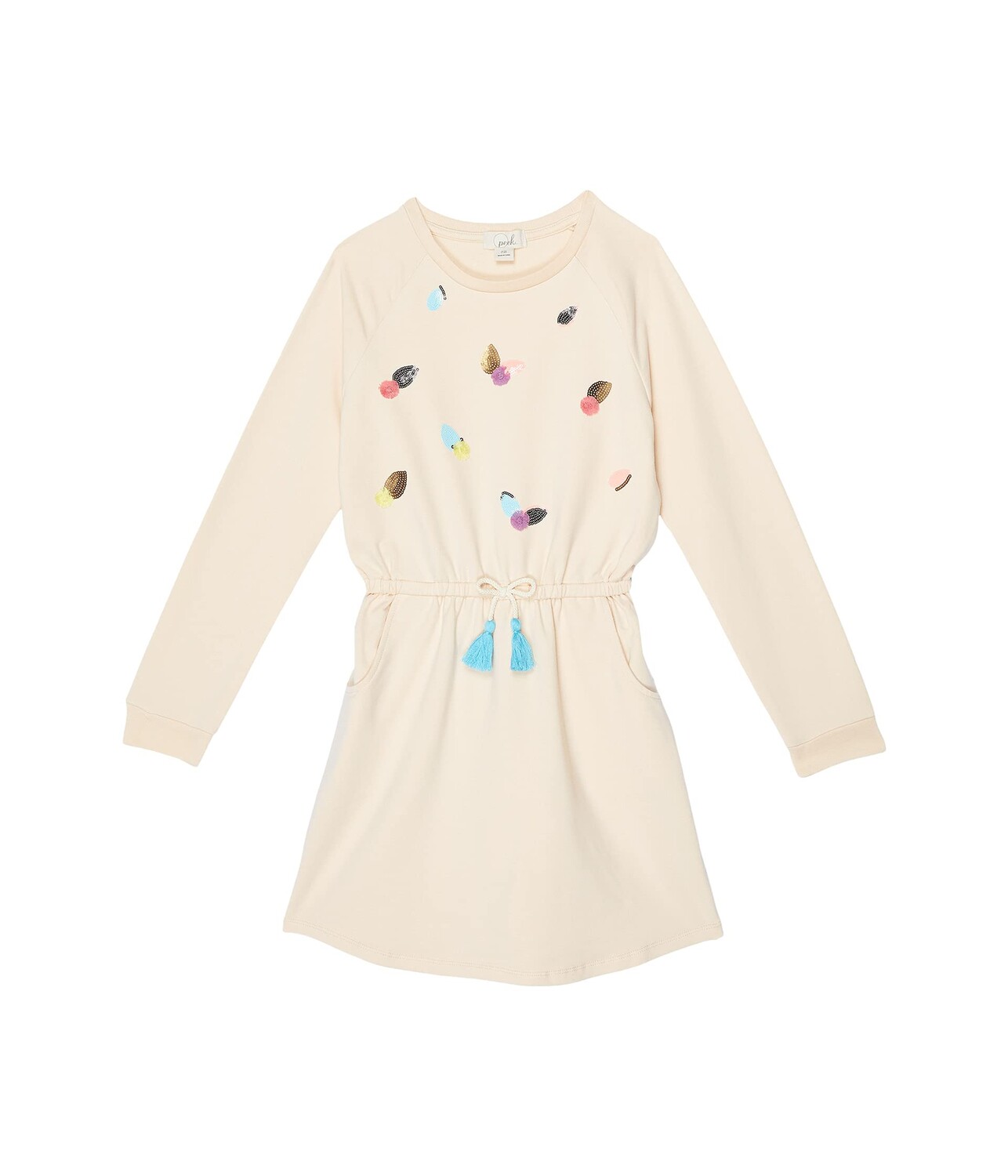 

Платье PEEK, Pom Sequin Long Sleeve Dress