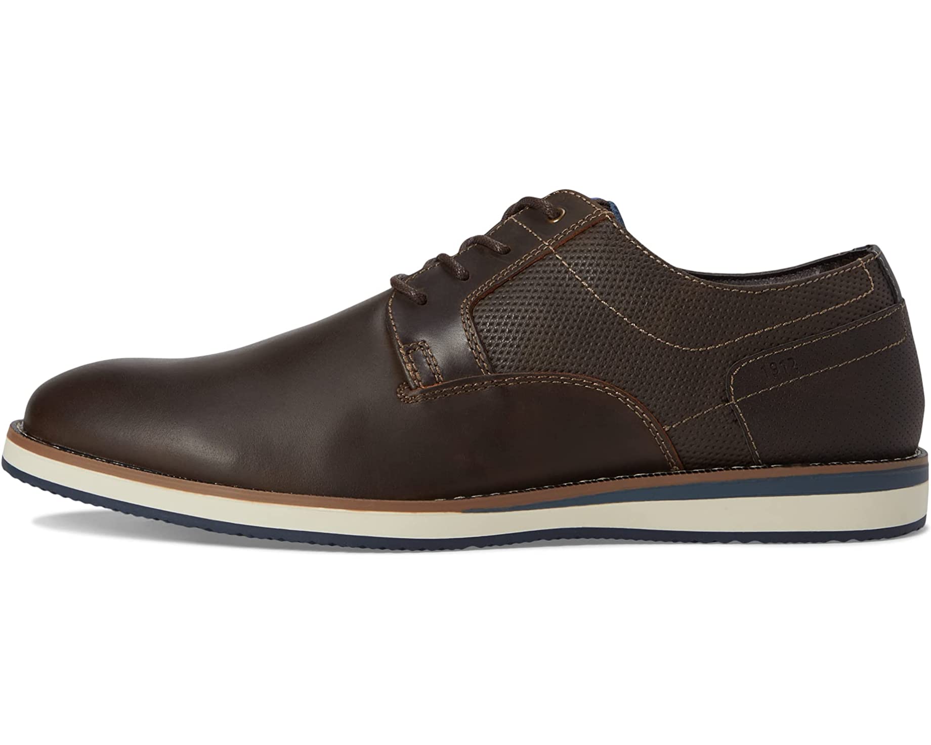 Оксфорды Circuit Plain Toe Oxford Nunn Bush, коричневый - фото