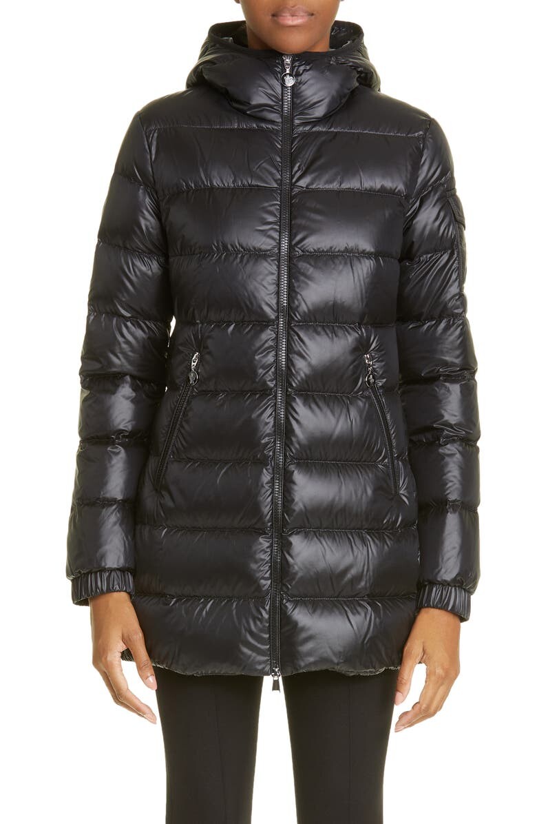 

Glements Down Parka MONCLER, черный