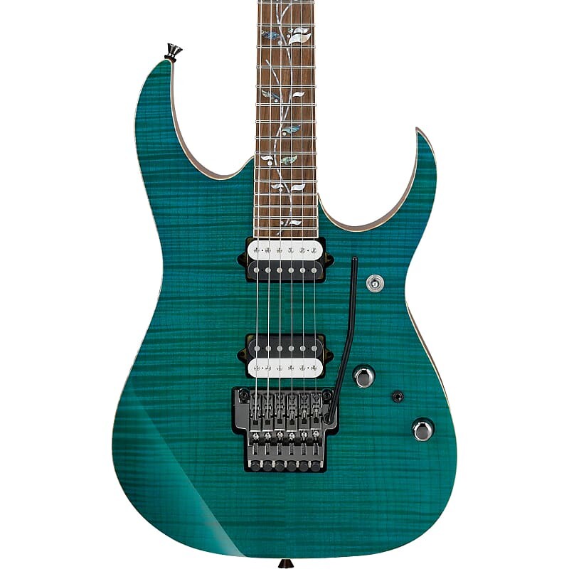 

Ibanez RG8520 RG j.custom 6-струнная электрогитара зеленого изумрудного цвета с футляром RG8520GE