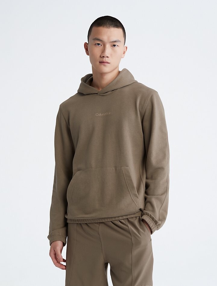 

Толстовка с капюшоном CK Sport Essentials Calvin Klein, оливковый