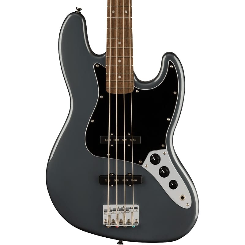 

Fender Squier Affinity Series Jazz Bass - Charcoal Frost Metallic 0378601569