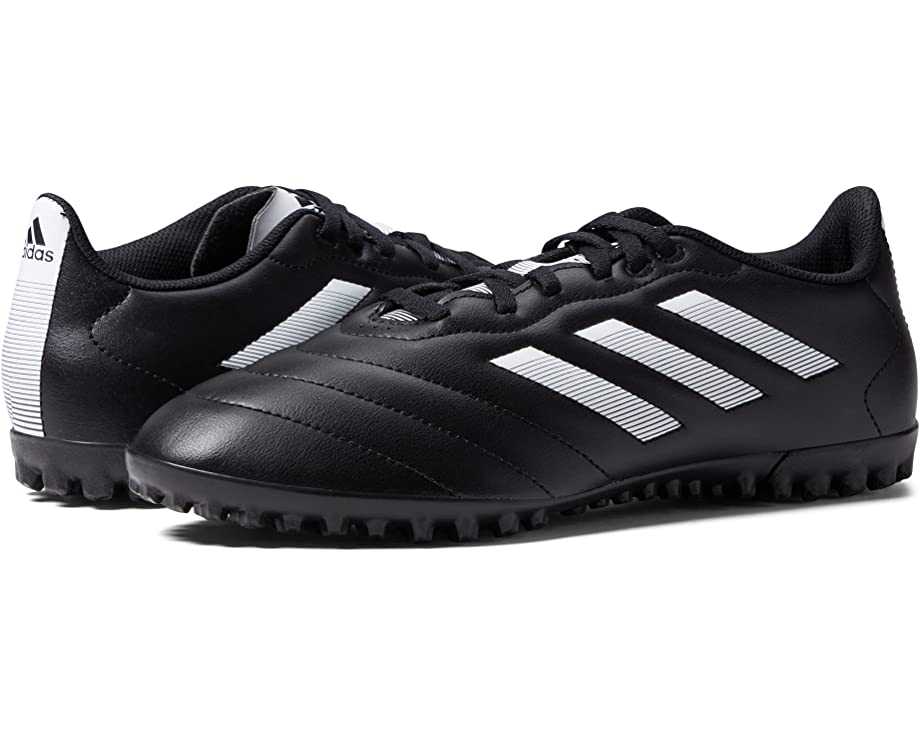 бутсы adidas футбольные натуральная кожа размер 46 черный Кроссовки Goletto Viii Turf adidas, черный