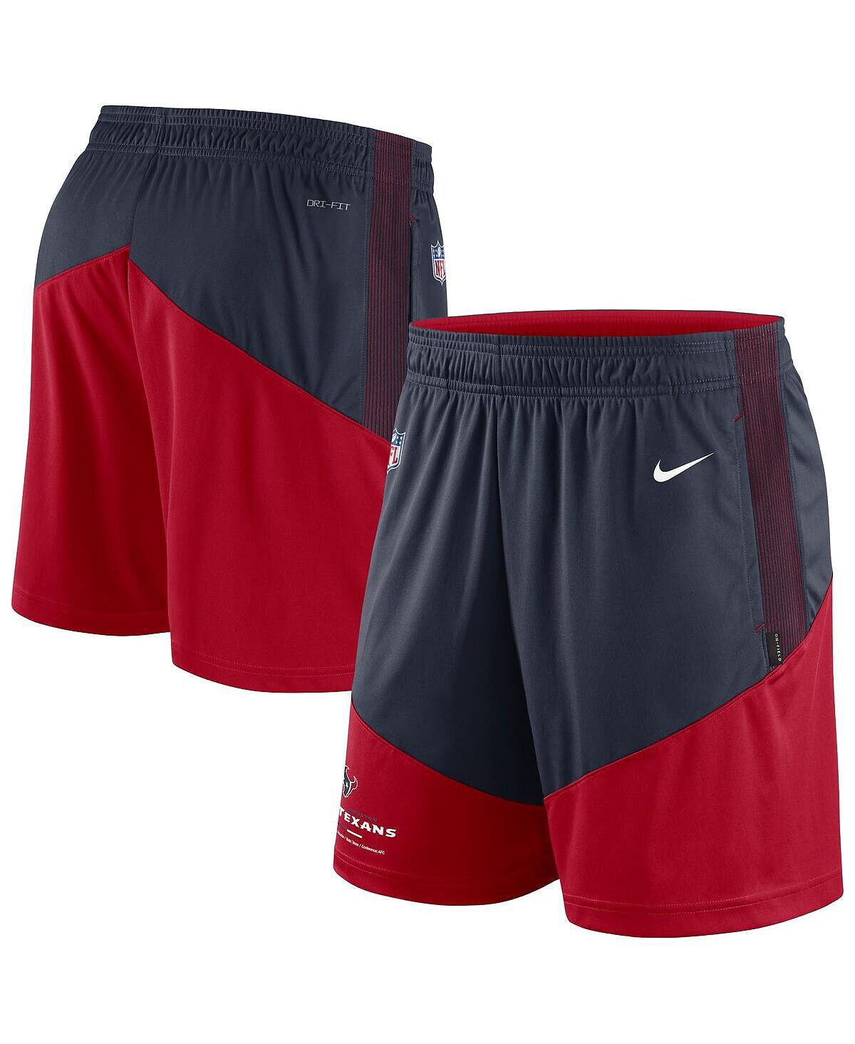 

Мужские темно-синие, красные спортивные шорты houston texans primary lockup Nike, мульти