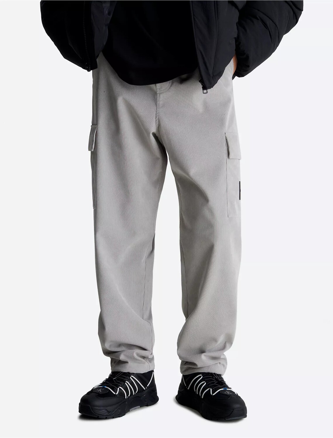

Брюки Calvin Klein Corduroy Pants, серый