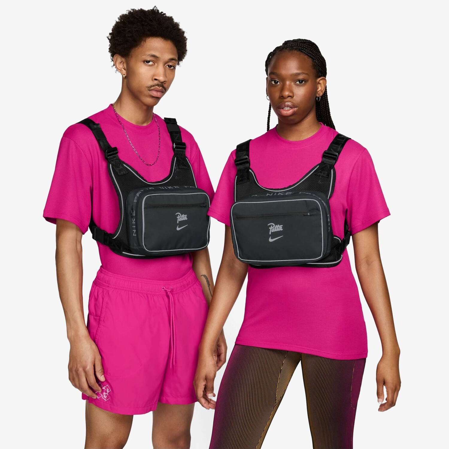 

Сумка-жилет Nike х Patta Running Team Rig, черный
